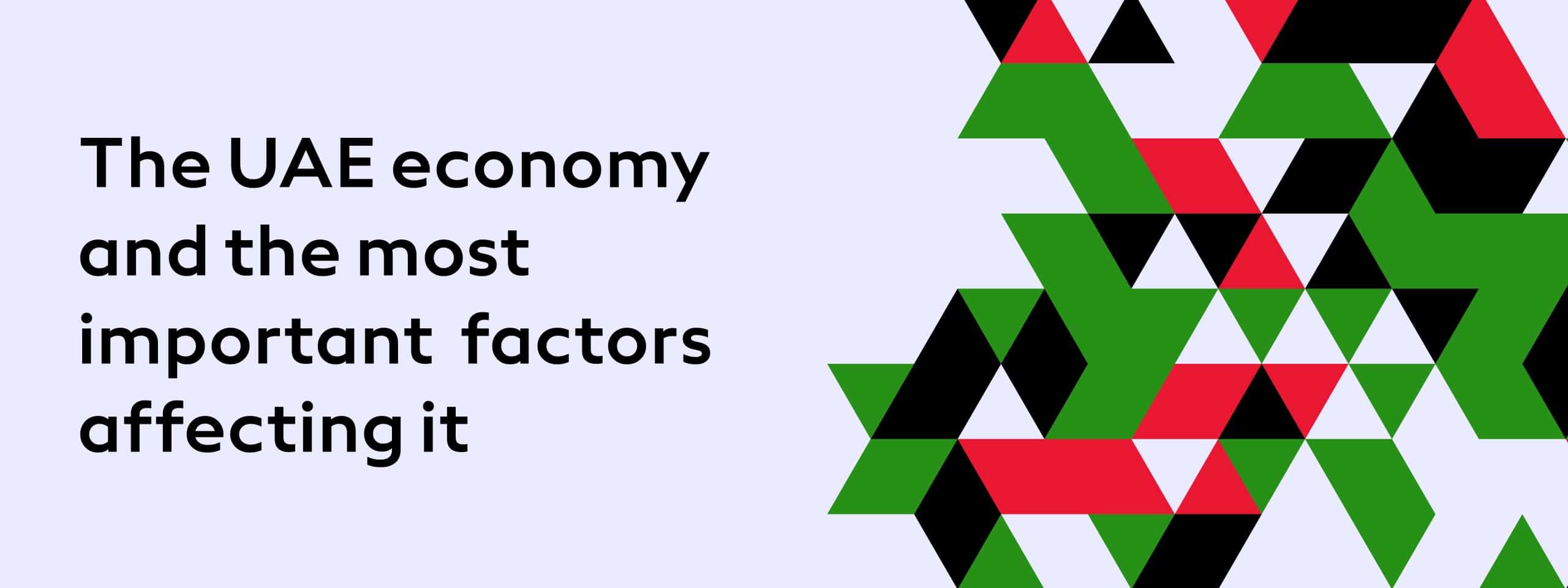 The UAE economy - and the most important factors affecting it