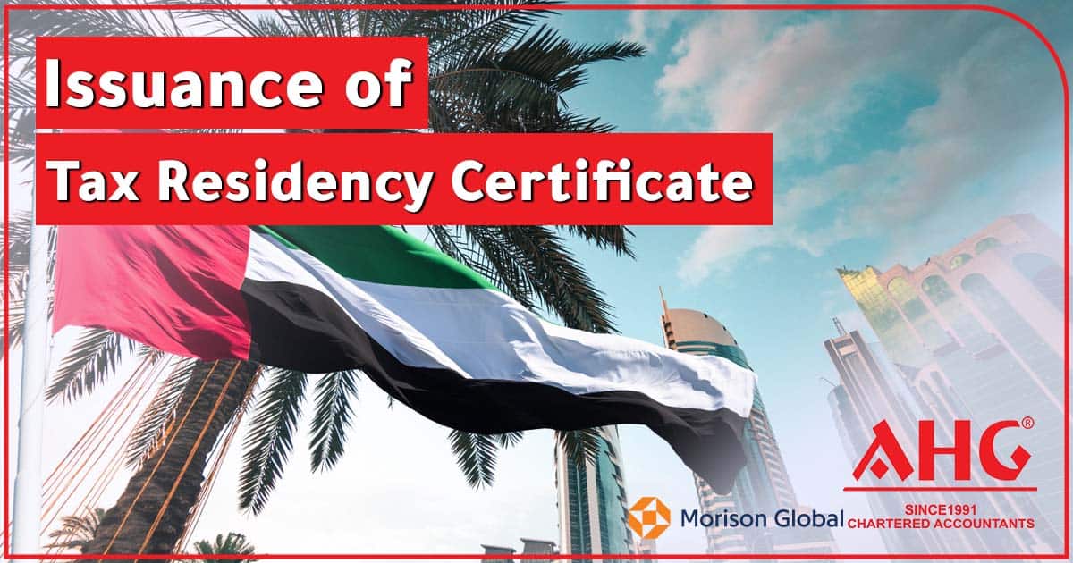 Issuance of Tax Residency Certificate