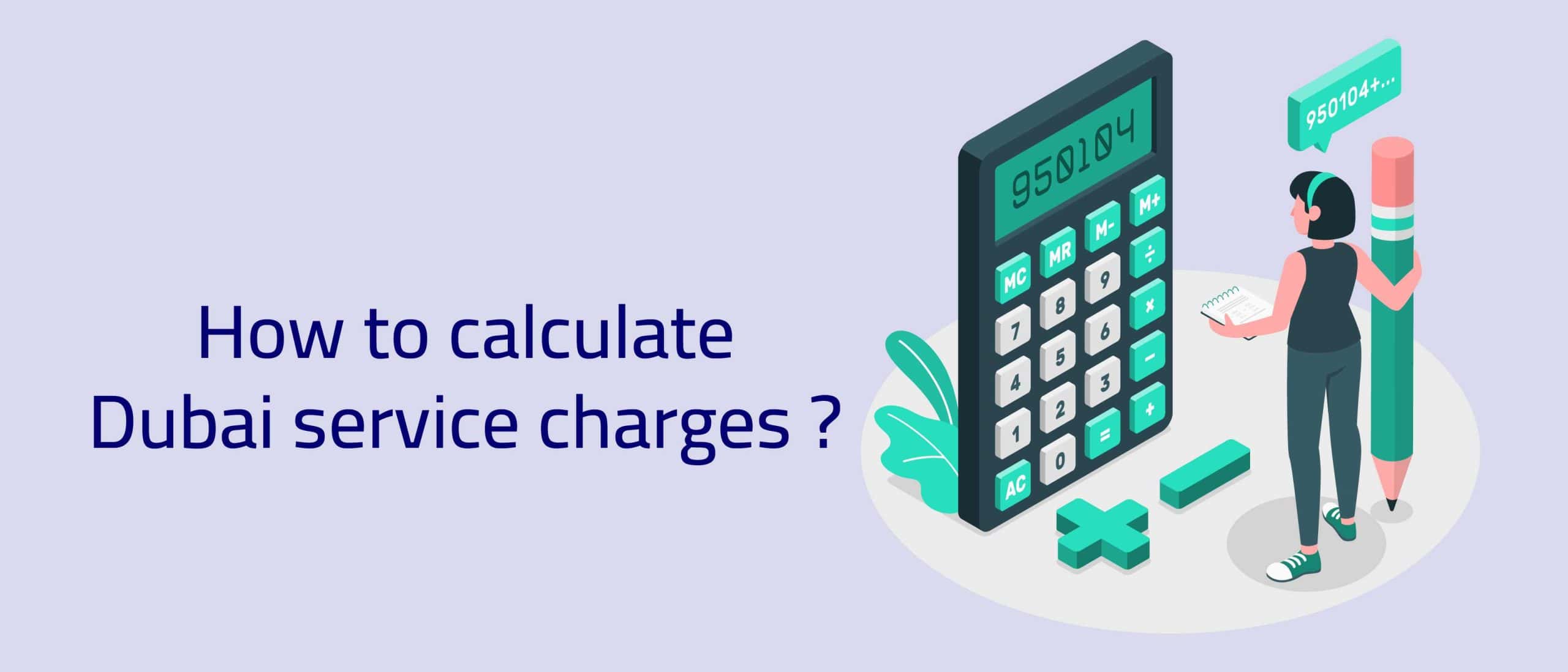 Dubai service charges