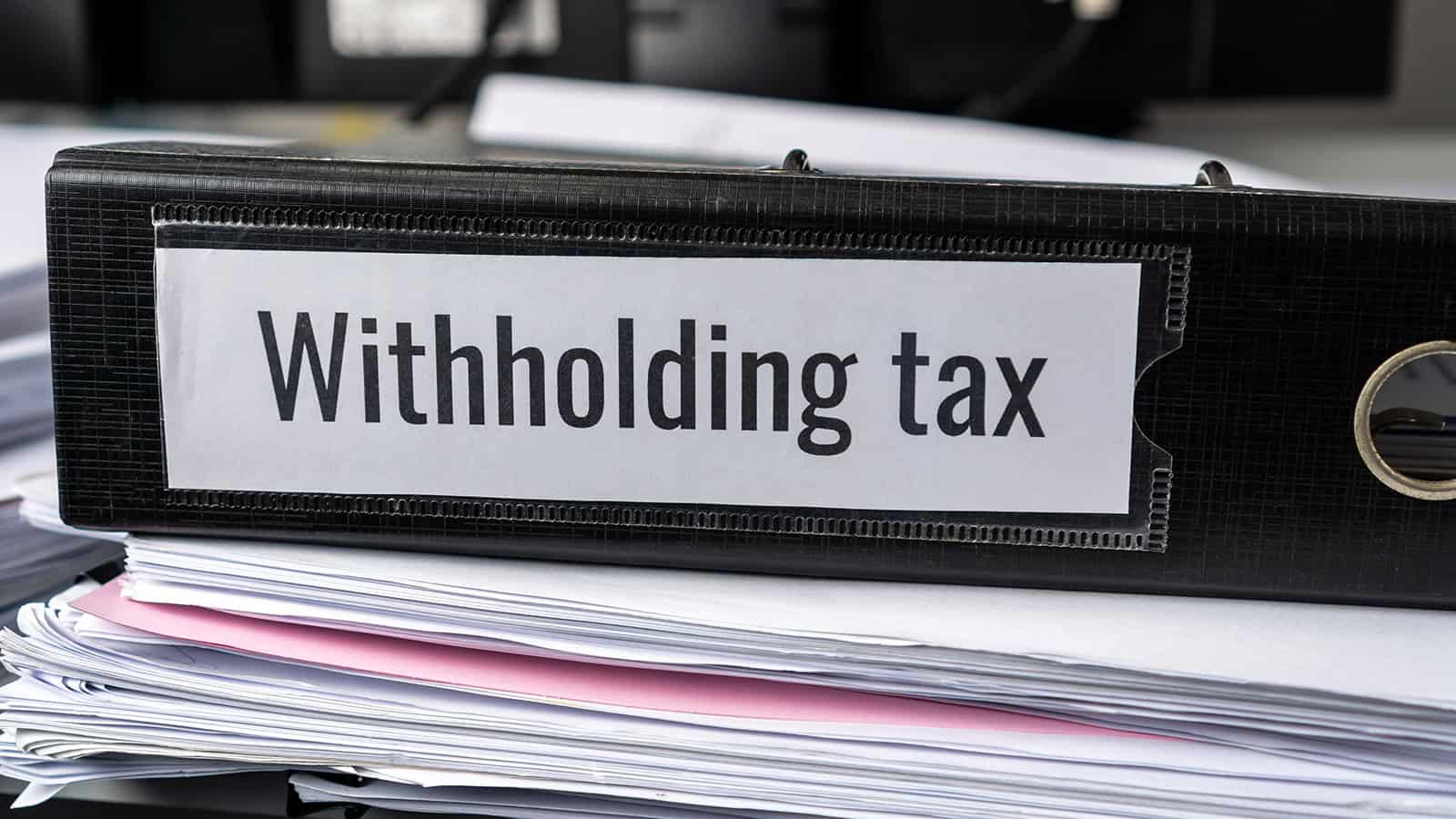 withholding tax